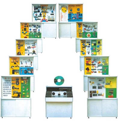 机械原理声动同步CD解说示教陈列柜 革新教学演示的利器